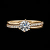 Lumina Moissanite Bypass Ring