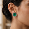 Emerald Statement Stud