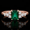 Elara Emerald Ring