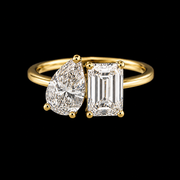 Celeste Twin Stone Ring