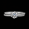 Lumina Moissanite Bypass Ring