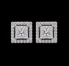 Square Halo Studs