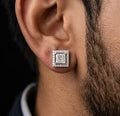 Square Halo Studs