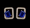 Blue Frame Stud