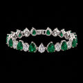 Emerald Drop Bracelet