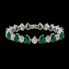 Emerald Drop Bracelet