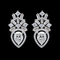 Sunburst Pear Earrings