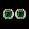 Emerald Statement Stud