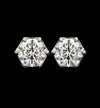Aurora Hex Studs