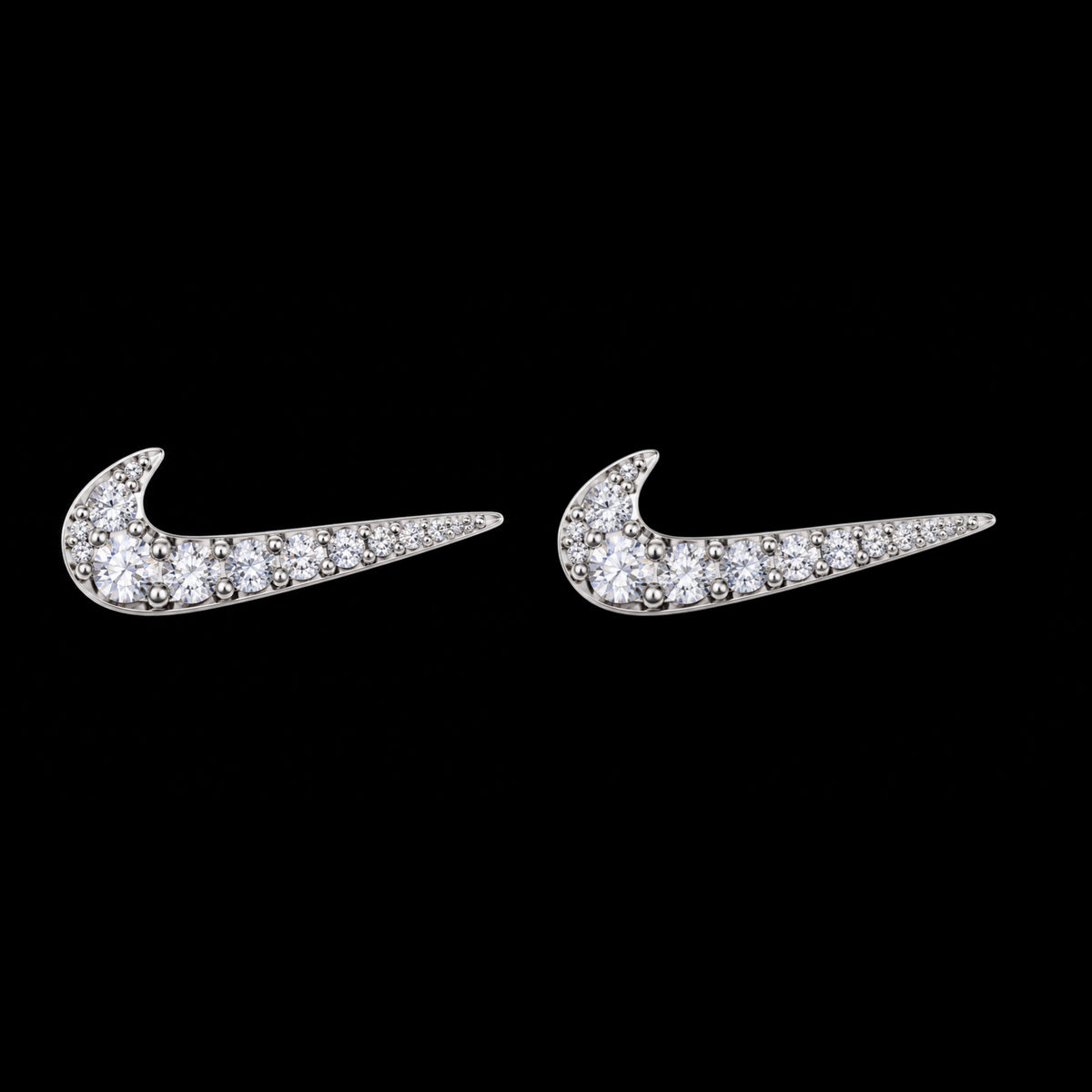 Swoosh Studs