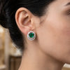 Emerald Radiance Studs