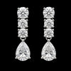 Pear Drop Line Earrings