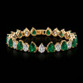 Emerald Drop Bracelet