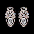 Sunburst Pear Earrings