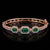 Emerald Crest Bracelet