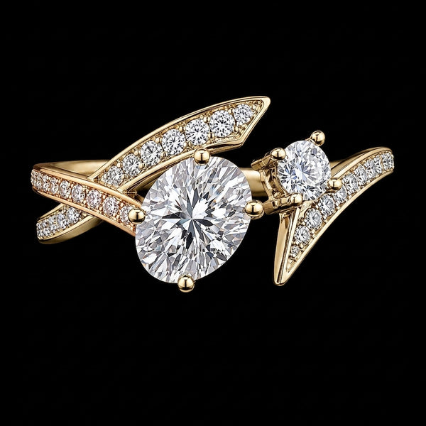 Celestia Twist Ring