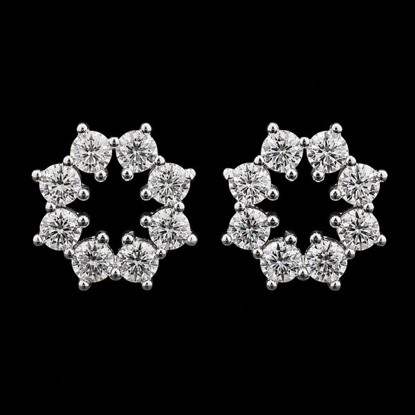 Luna Circle Studs