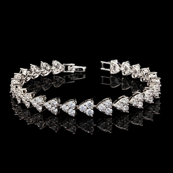 Crystal Heart Bracelet