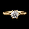 Eterna Moissanite Spark Ring