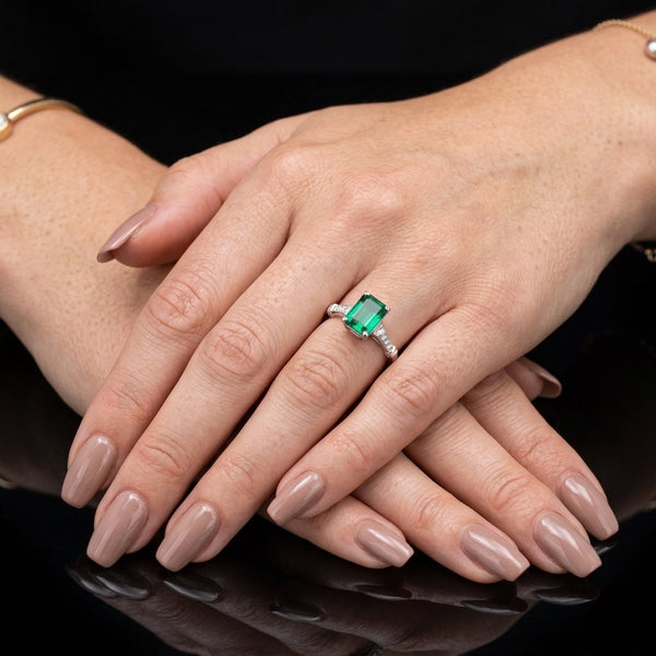 Emerald-Cut Ring