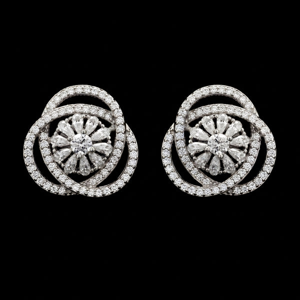 Twilight Rosette Studs