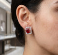 Ruby Frame Stud