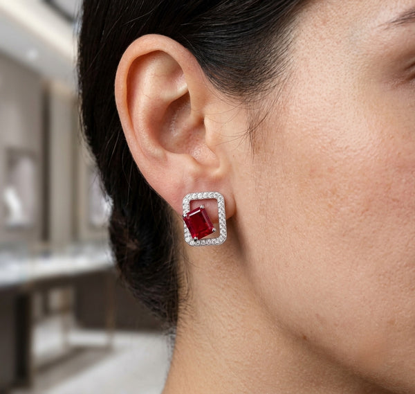 Ruby Frame Stud