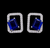 Blue Frame Stud