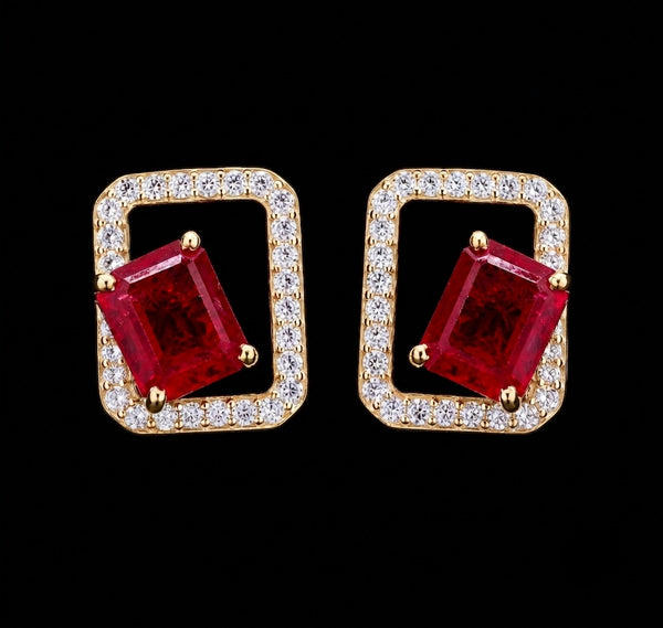 Ruby Frame Stud