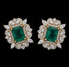 Emerald Bloom Stud