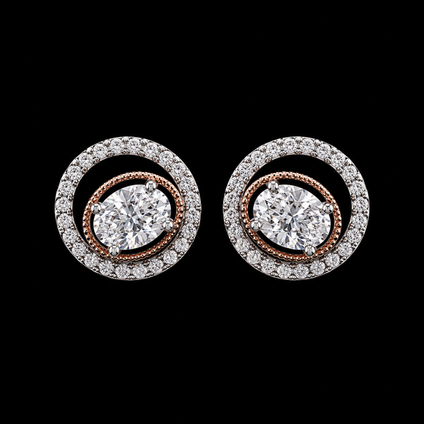 Dual-Tone Halo Stud
