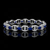Blue Loop Bracelet