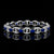 Blue Loop Bracelet