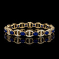 Blue Loop Bracelet