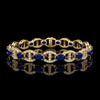 Blue Loop Bracelet