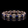 Blue Loop Bracelet