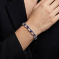 Blue Loop Bracelet
