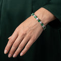 Emerald Drop Bracelet