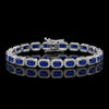 Blue Halo Bracelet