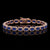 Blue Halo Bracelet
