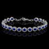Blue Charm Bracelet