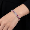 Ruby Charm Bracelet