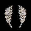 Marquise Leaf Ear Cuffs
