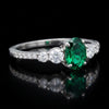 Verdant Luxe Emerald Diamond Ring