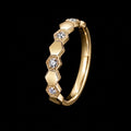 Hexagonal Eternity Band