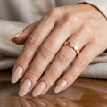 Hexagonal Eternity Band