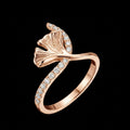 Biloba leaf Ring