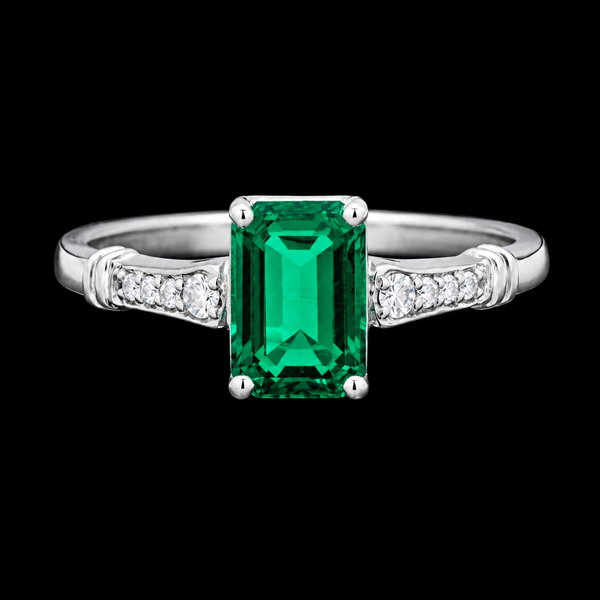 Emerald-Cut Ring