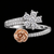 Eternal Bloom Diamond Ring with Rose Gold Accent