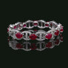 Ruby Loop Bracelet